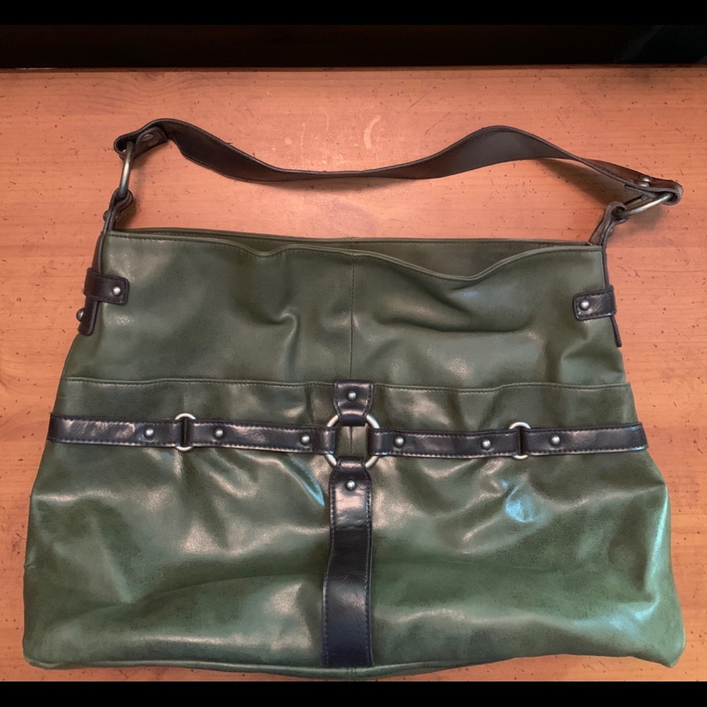 Green and brown unbranded Purse